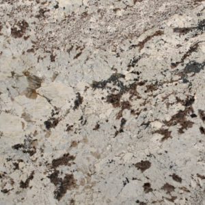 Alaska White polished granite remnant for sale