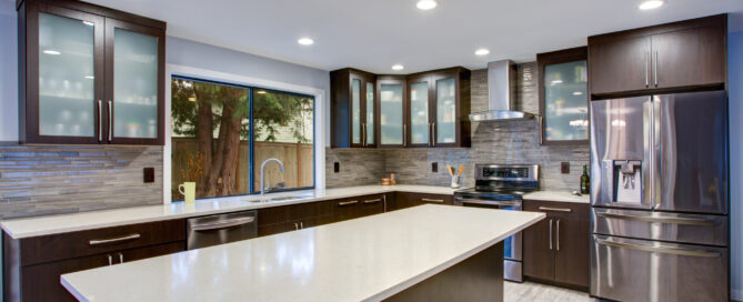 Contemporary Kitchen Countertops Montes Marble & Granite Atkinson, NH