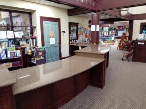 Quartz countertops plaistow public library